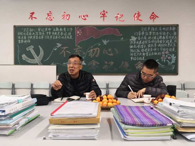 教学督导莅临我院进行期中教学检查